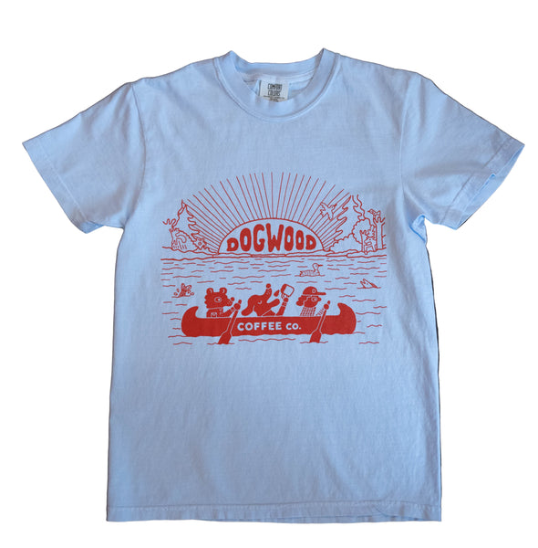 Dogwood Coffee Canoe Tee