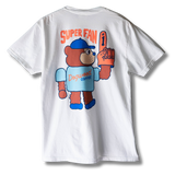 Superfan White Tee