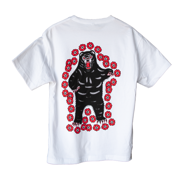 Bear Hug White Tee