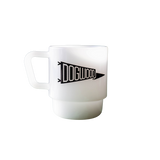 Dogwood Milk Glass Mug